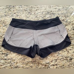 Lululemon Reflective speed shorts 2.5” length